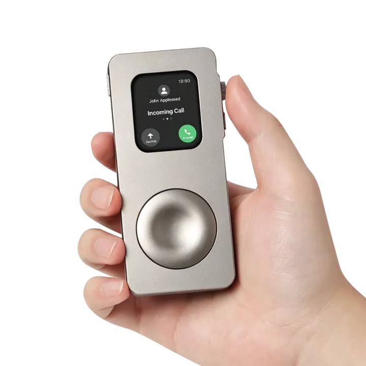 RePod Precision quick-release aluminum-alloy Apple Watch case in titanium color, supplier photo labeled 44mm. Apple Watch not included.